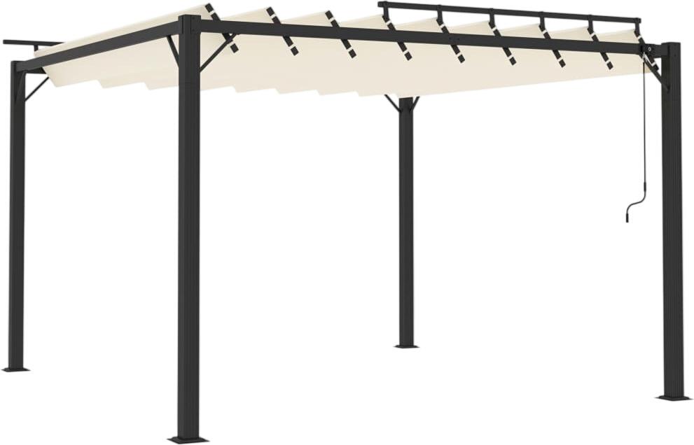 vidaXL Pergola ar lamellu jumtu 3 x 3 m (313924) vidaXL Pergola ar lamellu jumtu 3 x 3 m (313924)