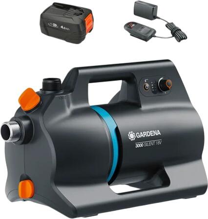 Gardena 3000 Silent 18V P4A Ready-To-Use Set (14610-20) Gardena 3000 Silent 18V P4A Ready-To-Use Set (14610-20)