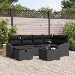 vidaXL Sofa komplekts ar spilveniem 7 -d. (3360624) vidaXL Sofa komplekts ar spilveniem 7 -d. (3360624)