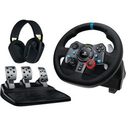 Logitech G29 Driving Force ar G435 austiņām (991-000539)