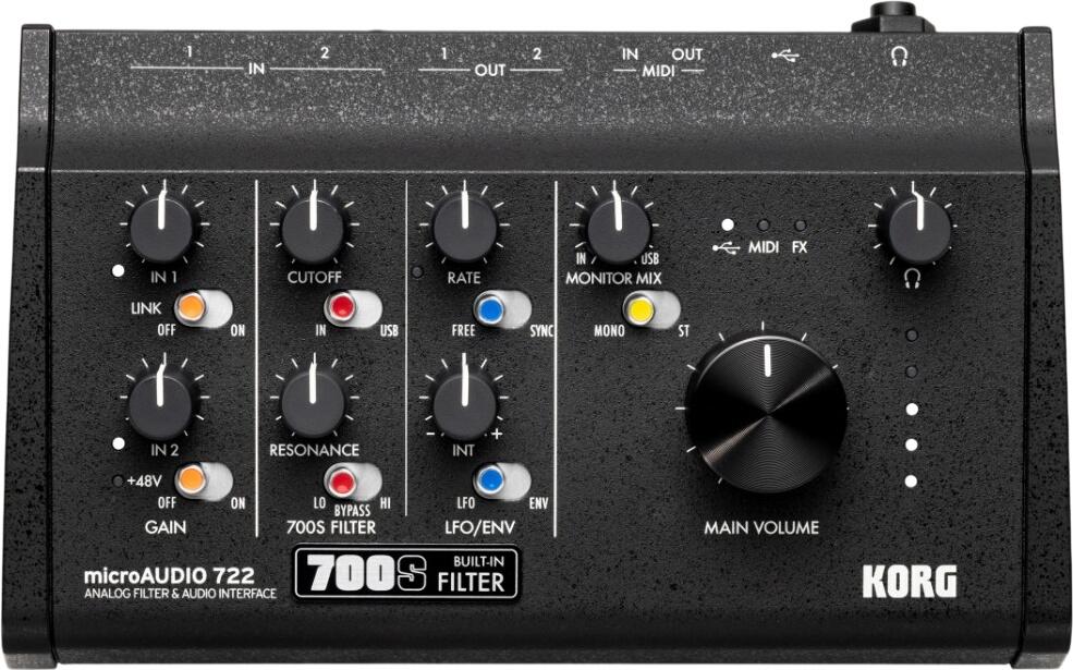 Korg microAUDIO 722 Korg microAUDIO 722