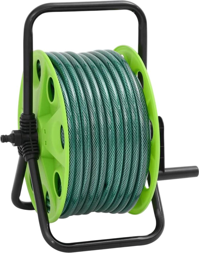 vidaXL Schlauchtrommel Freistehend mit 50 m Šļūtene (3281516) vidaXL Schlauchtrommel Freistehend mit 50 m Šļūtene (3281516)