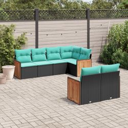 vidaXL Gartensofa komplekts ar spilveniem (3227821) vidaXL Gartensofa komplekts ar spilveniem (3227821)