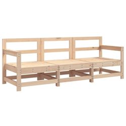 vidaXL Gartenlounge komplekts masīvkoks priede (86297817) vidaXL Gartenlounge komplekts masīvkoks priede (86297817)