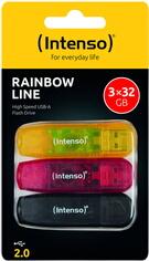 Intenso Rainbow Line 32GB 3er-Pack (3502483) Intenso Rainbow Line 32GB 3er-Pack (3502483)
