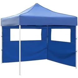 vidaXL Party-Zelt Zils 291 x 291 x 315 cm Oxford-Audums (42023553) vidaXL Party-Zelt Zils 291 x 291 x 315 cm Oxford-Audums (42023553)