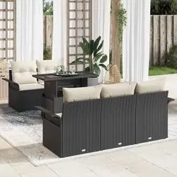 vidaXL Gartensofa-set mit Kissen (3356930) vidaXL Gartensofa-set mit Kissen (3356930)
