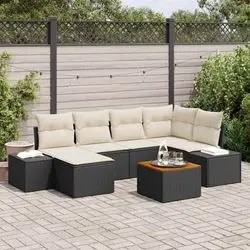 vidaXL Gartensofa-set mit Kissen 7 pcs (3347978) vidaXL Gartensofa-set mit Kissen 7 pcs (3347978)