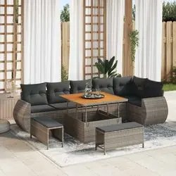 vidaXL Gartensofa komplekts 9 gab (3361888) vidaXL Gartensofa komplekts 9 gab (3361888)