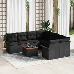 vidaXL Gartensofa-set mit Kissen 9 pcs (3347310) vidaXL Gartensofa-set mit Kissen 9 pcs (3347310)