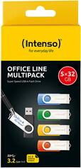 Intenso Office Line Multipack 32GB 5er-Pack (3543585) Intenso Office Line Multipack 32GB 5er-Pack (3543585)