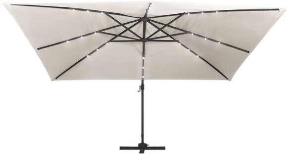 vidaXL Ampelschirm mit LED-Beleuchtung Alu-Mast 400x300 cm (47004) vidaXL Ampelschirm mit LED-Beleuchtung Alu-Mast 400x300 cm (47004)