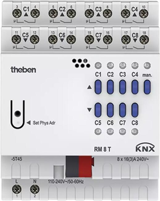 Theben RM 8 T KNX (4940200) Theben RM 8 T KNX (4940200)
