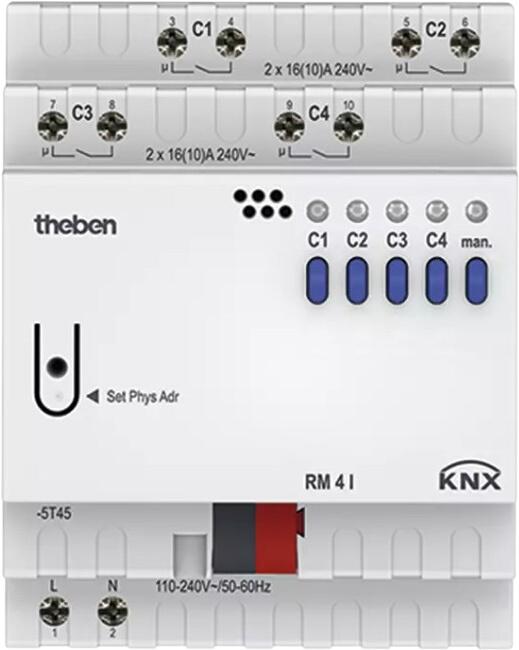 Theben RM 4 I KNX (4940210) Theben RM 4 I KNX (4940210)