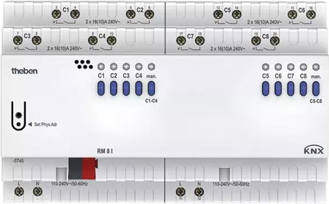 Theben RM 8 I KNX (4940215) Theben RM 8 I KNX (4940215)