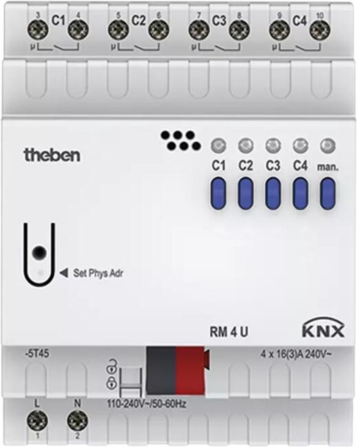 Theben RM 4 U KNX (4940223) Theben RM 4 U KNX (4940223)