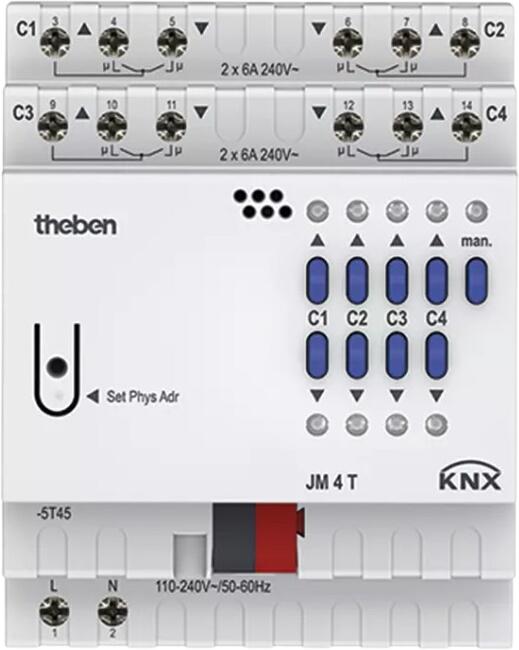 Theben JM 4 T KNX (4940250) Theben JM 4 T KNX (4940250)