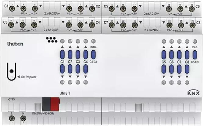 Theben JM 8 T KNX (4940255) Theben JM 8 T KNX (4940255)
