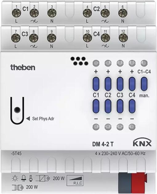 Theben DM 4-2 T KNX (4940280) Theben DM 4-2 T KNX (4940280)