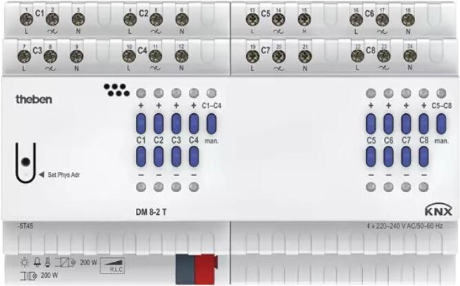 Theben DM 8-2 T KNX (4940285) Theben DM 8-2 T KNX (4940285)