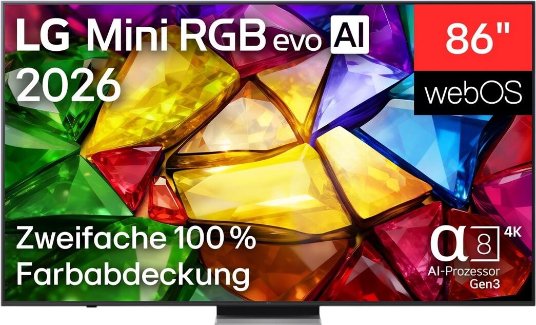 LG 86\" Mini RGB evo AI MRGB88 4K Smart TV 2026 86MRGB87B9B LG 86\" Mini RGB evo AI MRGB88 4K Smart TV 2026 86MRGB87B9B