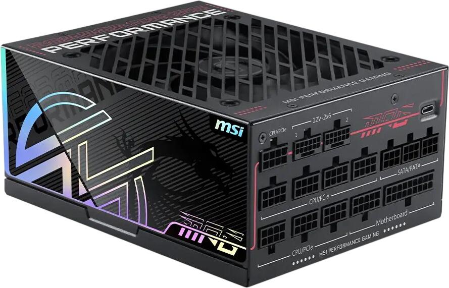 MSI MPG Ai1600TS PCIE5 1600W MSI MPG Ai1600TS PCIE5 1600W