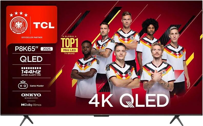 TCL 65" P8K QLED televizors 65P8K TCL 65" P8K QLED televizors 65P8K