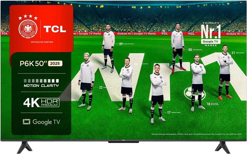 TCL 50" P6K 4K HDR TV 50P6K TCL 50" P6K 4K HDR TV 50P6K