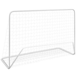 vidaXL Futbola vārti ar tīklu 182 x 61 x 122 cm vidaXL Futbola vārti ar tīklu 182 x 61 x 122 cm