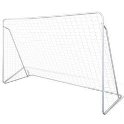 vidaXL Futbola vārti 240 x 90 x 150 cm (90572) vidaXL Futbola vārti 240 x 90 x 150 cm (90572)