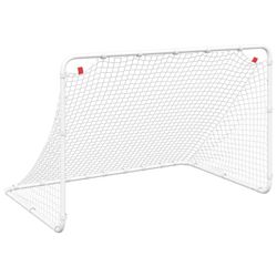 vidaXL Futbola vārti Balti 122 x 81 x 81 cm (4007966) vidaXL Futbola vārti Balti 122 x 81 x 81 cm (4007966)