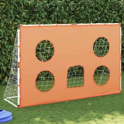 vidaXL Futbola vārti bērniem ar mērķa paklāju un bumbu 182 x 62 x 118 cm (4008439) vidaXL Futbola vārti bērniem ar mērķa paklāju un bumbu 182 x 62 x 118 cm (4008439)