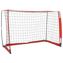 vidaXL Futbola vārti 184 x 91 x 124,5 cm (93374) vidaXL Futbola vārti 184 x 91 x 124,5 cm (93374)