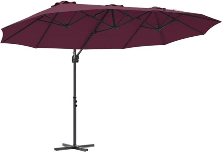 vidaXL Sonnenschirm 372 x 198 x 243 cm (42003381)