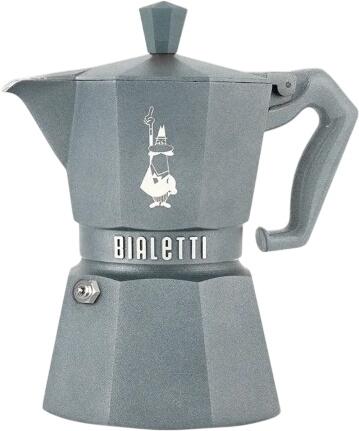 Bialetti Moka Exclusive astoņstūra indukcijas kafijas kanna 3 tasēm Bialetti Moka Exclusive astoņstūra indukcijas kafijas kanna 3 tasēm