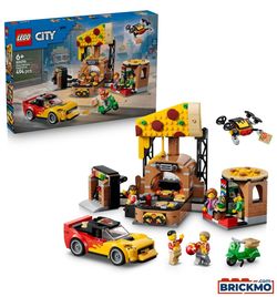 LEGO City Pizza piegādes pieredze ar transportlīdzekļiem (60496) LEGO City Pizza piegādes pieredze ar transportlīdzekļiem (60496)