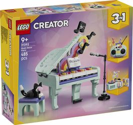 LEGO Creator 3in1 Deko-klavieris ar kaķi (31392) LEGO Creator 3in1 Deko-klavieris ar kaķi (31392)
