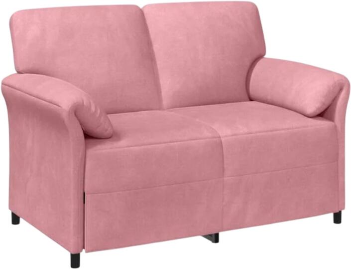 vidaXL 2-vietīgs dīvāns samts 138 x 83 x 95 cm (42033943) vidaXL 2-vietīgs dīvāns samts 138 x 83 x 95 cm (42033943)