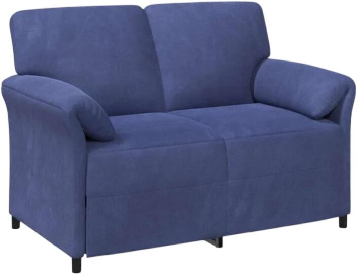vidaXL 2-vietīgs dīvāns samts 138 x 83 x 95 cm (42033951) vidaXL 2-vietīgs dīvāns samts 138 x 83 x 95 cm (42033951)