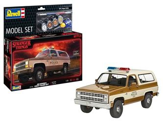 Revell Modelis komplekts Stranger Things Chevrolet K5 Blazer (67724) Revell Modelis komplekts Stranger Things Chevrolet K5 Blazer (67724)