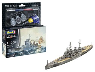 Revell Modelis komplekts Kaujas kuģis HMS Duke of York (65182)