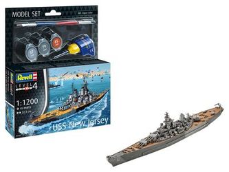 Revell Modelis komplekts Kaujas kuģis USS New Jersey (65183) Revell Modelis komplekts Kaujas kuģis USS New Jersey (65183)