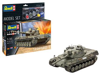 Revell Modelis komplekts Leopard 1 (63240) Revell Modelis komplekts Leopard 1 (63240)