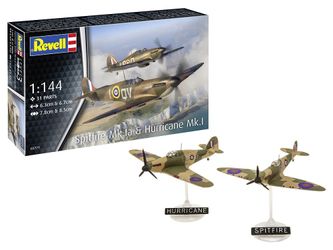 Revell Supermarine Spitfire Mk.Ia - Hawker Hurricane Mk.I (03771) Revell Supermarine Spitfire Mk.Ia - Hawker Hurricane Mk.I (03771)