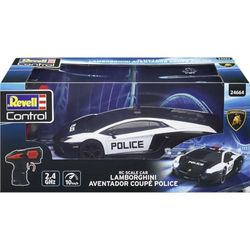 Revell Radiovadāma automašīna Lamborghini Aventador Coupé Policija Revell Radiovadāma automašīna Lamborghini Aventador Coupé Policija
