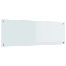 vidaXL Virtuves aizmugures siena Balta 120 x 40 cm (42001289) vidaXL Virtuves aizmugures siena Balta 120 x 40 cm (42001289)