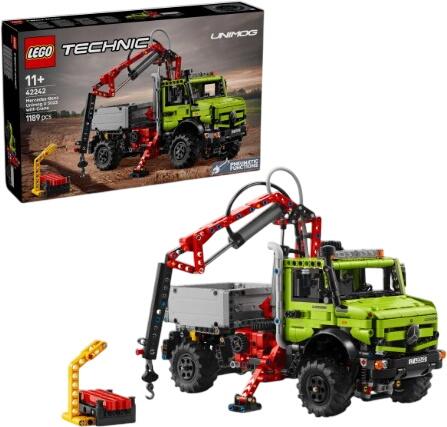 LEGO Mercedes-Benz Unimog U 5023 ar celtni (42242) LEGO Mercedes-Benz Unimog U 5023 ar celtni (42242)