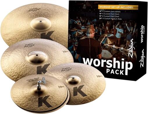 Zildjian K Custom Worship šķīvju komplekts Zildjian K Custom Worship šķīvju komplekts