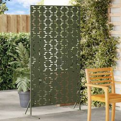 vidaXL Privātuma aizsargs tērauda 100 x 50 x 180 cm vidaXL Privātuma aizsargs tērauda 100 x 50 x 180 cm