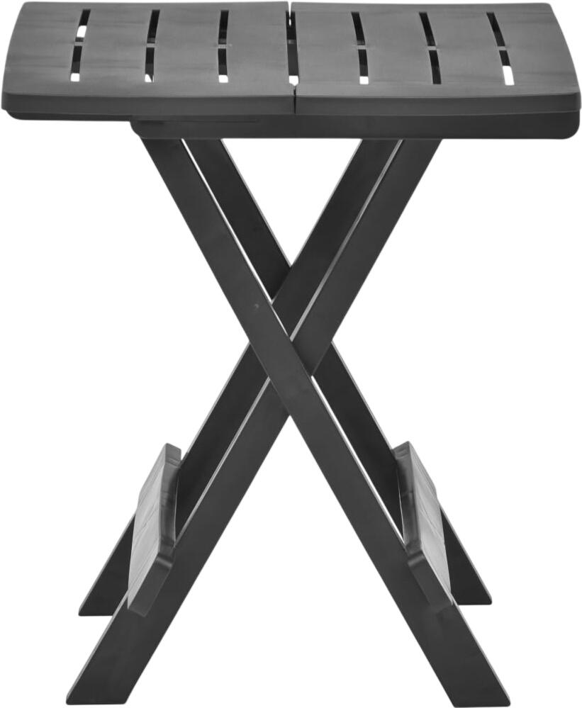 vidaXL Dārza galds plastmasa saliekams 45 x 43 x 50 cm (48810) vidaXL Dārza galds plastmasa saliekams 45 x 43 x 50 cm (48810)